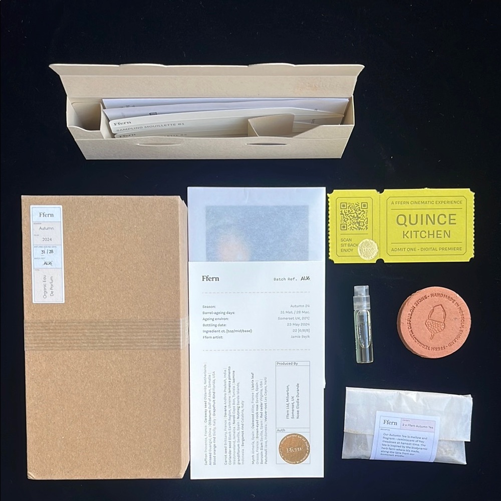 Ffern Autumn 2024 ‘24 perfume NIB. Sealed, sample included.